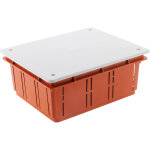 Zenitech - bote de drivation  encastrer 160 x 130 x 70mm - rouge