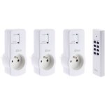 Pack de 3 prises tlcommandes - blanc zenitech