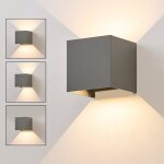 Applique murale led extérieur gris lampe - 1 pièces up down luminaire extérieure 5w spot mural intérieur ... Applique murale led extérieur gris lampe - 1 pièces up down luminaire extérieure 5w spot mural intérieur ...