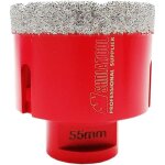 Zolginah - ineasicer forets diamant 55mm tr�pans de forage avec filetage m14 pour per�age � sec en porcelaine ...