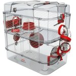 Zolux - cage sur 2 etages pour hamsters, souris et gerbilles - rody3 duo - l 41 x p 27 x h 40, 5 cm - ...