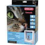 Zolux - chatire magntique 19 x 24. 5 cm extrieure. 4 positions blanche pour chat