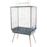 Zolux neo jili xl cage � oiseaux grise spacieuse