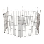 Zolux - parc hexagonal � 120 x h 61 cm en m�tal pour ext�rieur pour rongeur