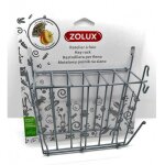 Rtelier  foin en mtal gris 20x 6 x 18 cm pour rongeur zolux