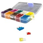 Zoternen - lot de 120 mini fusibles  lame pour voiture, 2  35 a, avec code couleur assorti, gravs, ...