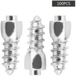 Zoternen - chane de pneus , , chane de neige en argent, 100 pcs 12 mm pour la voiture de conducteur ...