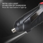 Ensemble de tournevis lectriques 47 pices, perceuse sans fil 3, 6 v, outil de rparation portable, ...