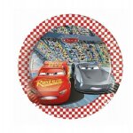 Zta assiettes en carton cars 3, nouvelle g�n�ration, 20 cm