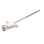 Double cardan zf embase troite ca6 - 300 blanc + vis