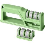 Zvd - 1 pcs aiguiseur couteaux(vert), avec 1 fente de rechange pour couteau, aiguiseur manuel, pour couteaux ... Zvd - 1 pcs aiguiseur couteaux(vert), avec 1 fente de rechange pour couteau, aiguiseur manuel, pour couteaux ...