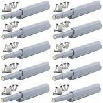 Zvd - lot de 10 loquets de porte magntiques  pousser pour ouvrir loquets de porte magntiques  pousser ...