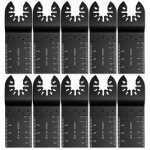 Zvd - 10 pieces de lame de scie en acier a haute teneur en carbone de 34 mm, lame de scie multifonction, ...
