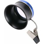 Zvd - 10x loupe de lunettes  clip, loupe de lunettes professionnelle, loupe de lunettes en alliage d'aluminiu ...