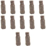 Zvd - 12pcs chaussettes de jambe de chaise, coussinets Élastiques pour pieds de meubles, protection Zvd - 12pcs chaussettes de jambe de chaise, coussinets Élastiques pour pieds de meubles, protection