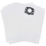 Lot de 15 sacs  poussire jetables pour aspirateur mv4 mv5 mv6 wd4 wd5 wd6 - zvd
