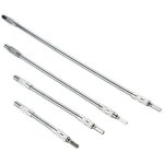 Zvd - 150 / 200 / 300 / 400 mm) 4 pices rallonge flexible porte - embout pour perceuse, tournevis