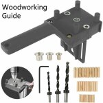 Zvd - 41 pcs gabarits de perage cheville gabarit de percage tourillon kit gabarait de goujon menuiserie ...