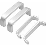 Zvd - 4pcs cuisine armoire porte poign�es placard tiroir chambre meubles tirer entraxe 64mm, aluminium, ...