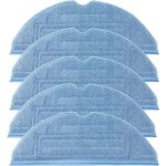 Zvd - 5 pices chiffons serpillres quipement accessoires pour aspirateur robot roborock s7 s7 + s7 ...