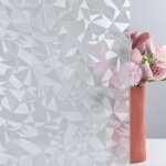 Zvd (50x200cm?films pour vitres film lectrostatique film dcoratif de fentre anti regard film occultant ...