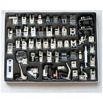 52 pièces de machine à coudre de pied multifonction de pied de presse professionn pour frère, chanteur ... 52 pièces de machine à coudre de pied multifonction de pied de presse professionn pour frère, chanteur ...