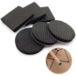 Zvd - 64 pi�ces patins en caoutchouc antid�rapants, pieds caoutchouc patins autocollant protecteurs de ...