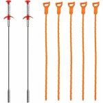 Zvd - lot de 7 furet déboucheurs, 20 pouces / 60cm nettoyeurs pour drain outils de nettoyage de cheveux, ... Zvd - lot de 7 furet déboucheurs, 20 pouces / 60cm nettoyeurs pour drain outils de nettoyage de cheveux, ...