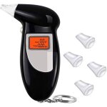Zvd - alcootest �lectronique portable professionnel - 4 embouts buccaux