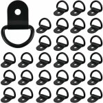 Zvd - anneaux d'arrimage 30pcs anneaux de montage en d, arrimage anneaux d'arrimage robuste d crochet ...