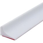 Zvd - barrire de douche pliable, 2m, en silicone bute de barrage d'eau seuil garde, joint porte douche ...