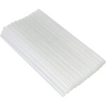 Zvd - btons de colle chaude 7x150mm adhsif transparent pour pistolet  colle chaude 7mm - paquet de ...