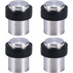 Zvd - butoir de porte de sol 4. 6 cm en acier inox arrt de porte bute bloque porte, (lot de 4)