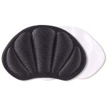 Zvd - coussinets de talon souples auto - adhsifs 1 paire, noir