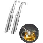 Diffuseur de thé en acier inoxydable, 2 pièces boule à thé infuseur à thé inoxydable 304 passoire à thé ... Diffuseur de thé en acier inoxydable, 2 pièces boule à thé infuseur à thé inoxydable 304 passoire à thé ...