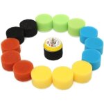 Disque de polissage pour polisseuse de voiture, 2 pouces, 50mm, anneau de polissage, tampon de polissage, ...