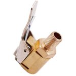 Embout de gonflage laiton, clip de pompe  air, adaptateur de valve de pneu de voiture, raccord de valve ...