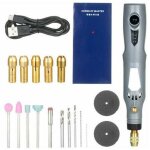 Zvd - handheld electrique grinder kit outil rotatif power rechargeable 3 en 1 polisseuse driller moulin ...