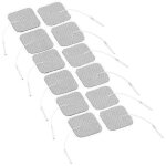 Zvd - lectrodes tens : lot de 3 lectrodes pour appareils de stimulation lectrique, 5 x 5 cm, chaque ...