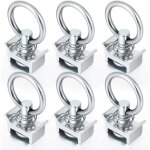 Zvd - lot of 6 pions simples avec anneau pions d'arrimage aro pour rail d'arrimage aronautique pion ...