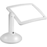 Zvd - loupe rectangulaire 3x avec lumire led pour livres, personnes ges malvoyantes, couture, bijoux, ...
