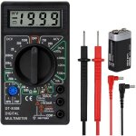 Zvd - multimtre numrique professionnel, polymtre pour mesurer la continuit, voltmtre ampremtre ...