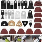 Zvd - outil multifonction lames 100pcs versailles de scie universelle, coffret des accessoires d'outil ...