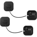 Zvd - paquet de 2 serrures  combinaison noires pour rfrigrateur, serrures adhsives de scurit pour ...