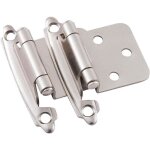 Zvd - porte charni�re � fermeture automatique mat�riau en acier lamin� � froid paum ressort avec amortisseur ...