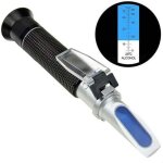 Zvd - rfractomtre d'alcool avec compensation automatique de temprature, mesure 0 - 80% v / v