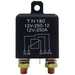 Zvd - relais de voiture 12v 250a type continu haute batterie contr�le interrupteur terminal automobile ...
