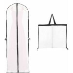 Zvd robe de marie 60x180cm housse vetement longue pour marie et robe de demoiselle d'honneur anti poussire ...