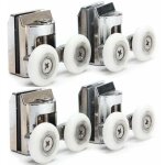 Zvd - roulette pour porte ?de douche galets de roulettes douche porte coulissante 23mm de roulement de ...