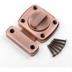 Zvd - serrure de porte (l)coulissante barre d'table serrure de porte crochet et ?il boucle de porte ...